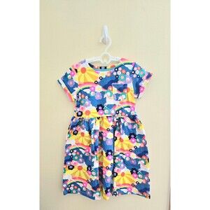 NWOT Mini Boden Fun Jersey -Rainbow Unicorn, Sz 8/9, 9/10, 11/12